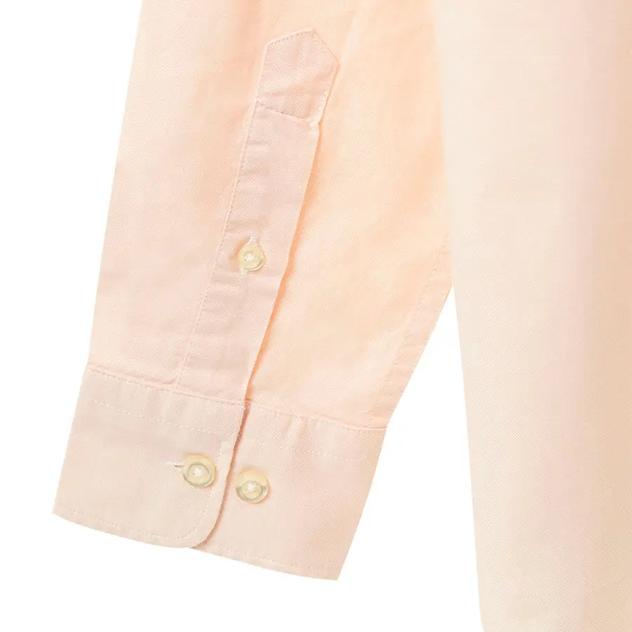 canterbury wood 綿100% コットン 長袖 カジュアルシャツ ボタンダウン