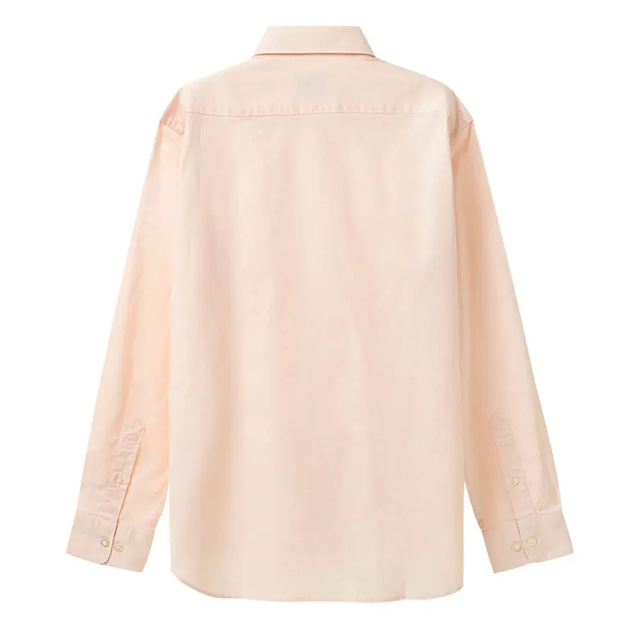 canterbury wood 綿100% コットン 長袖 カジュアルシャツ ボタンダウン