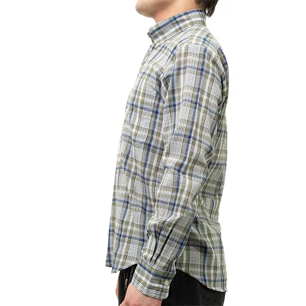 夏 夏物 夏服 サマー canterbury wood 長袖 ワイシャツ カジュアル
