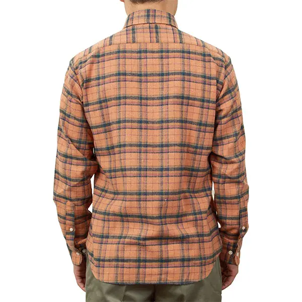 メンズ カジュアルファッション 秋 冬 ツイル起毛 長袖 ポリエステル