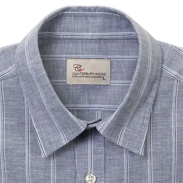 夏 夏物 夏服 サマー canterbury wood 七分袖 ワイシャツ カジュアル