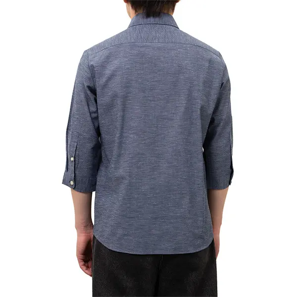 夏 夏物 夏服 サマー canterbury wood 七分袖 ワイシャツ カジュアル