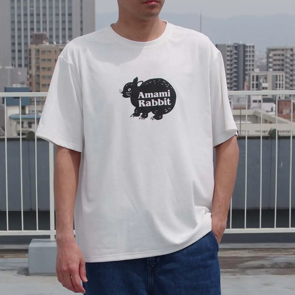 奄美TシャツAmami Rabbit（ラッピング不可）