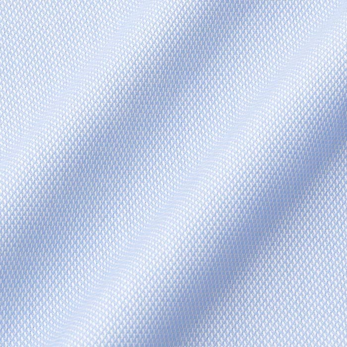 CHOYA Classic Style 長袖クレリック ブルー スリムフィット ワイシャツ