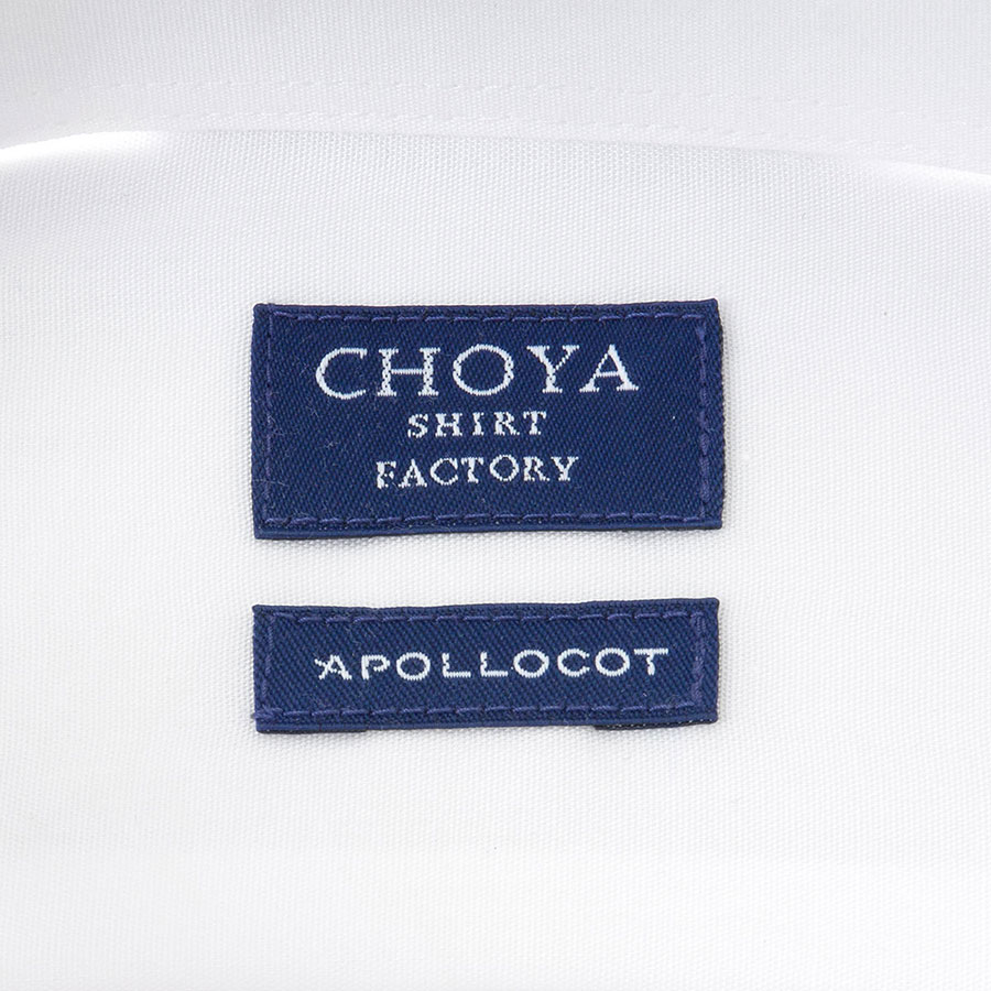 CHOYA SHIRT FACTORY 長袖ボタンダウン ホワイト ワイシャツ SBTrecommend