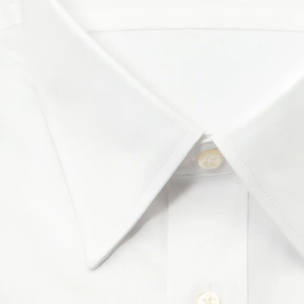 ワイシャツ 無地 ホワイト ブロード CHOYA SHIRT FACTORY