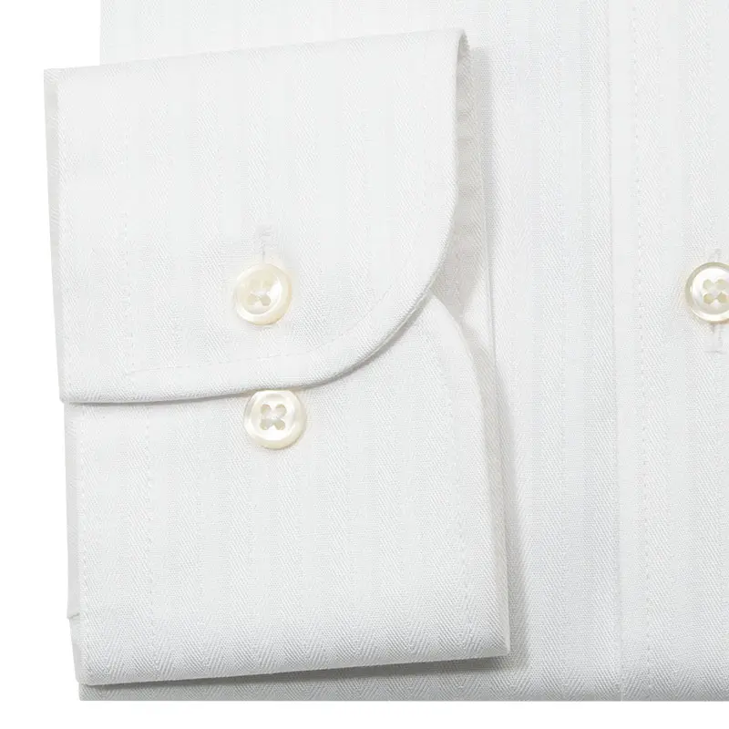 SHE Tokyo☆シャツTory white ワイシャツ ストライプ ホワイト ドビー CHOYA SHIRT FACTORY｜CHOYA