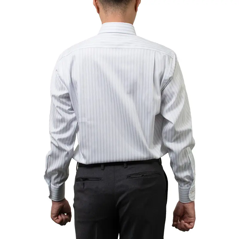 ワイシャツ ストライプ ブルー ブロード CHOYA SHIRT FACTORY｜CHOYA 