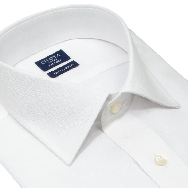 ワイシャツ デザイン ホワイト ドビー CHOYA SHIRT FACTORY｜CHOYA