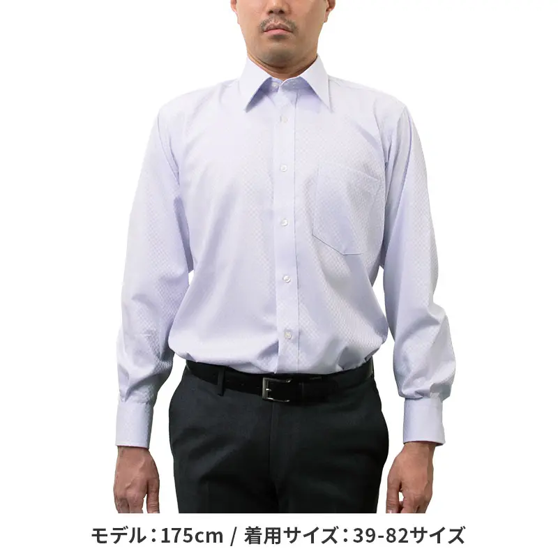 ワイシャツ チェック パープル ドビー CHOYA SHIRT FACTORY｜CHOYA
