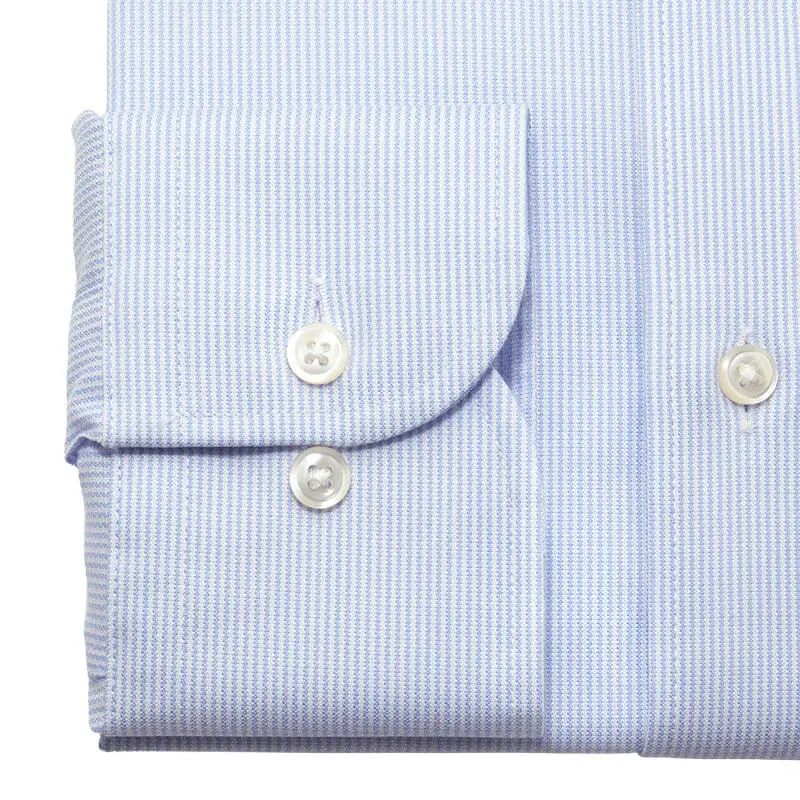 ワイシャツ ストライプ ブルー ドビー CHOYA SHIRT FACTORY｜CHOYA