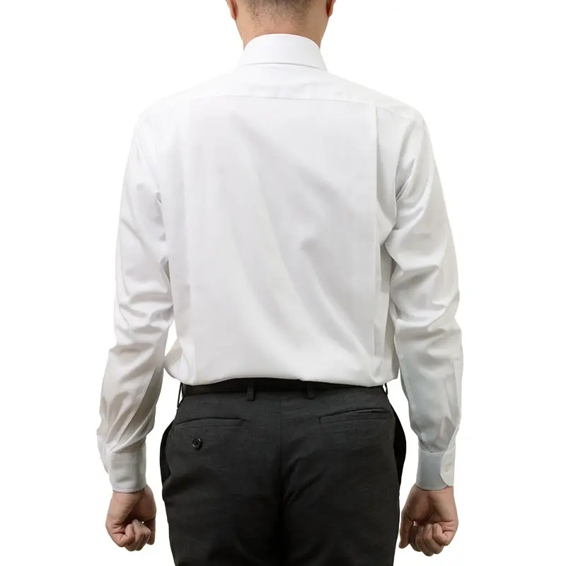 ワイシャツ ストライプ ホワイト ドビー CHOYA SHIRT FACTORY classic