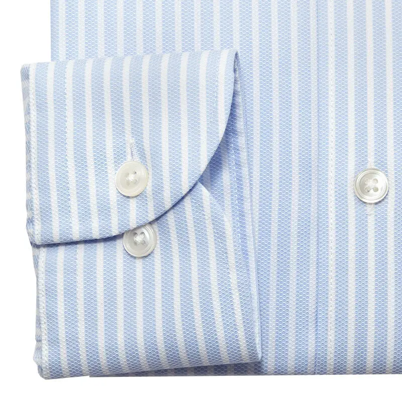ワイシャツ ストライプ ブルー CHOYA SHIRT FACTORY classic｜CHOYA