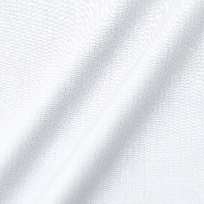 CHOYA SHIRT FACTORY 長袖レギュラーカラー ホワイト ワイシャツ