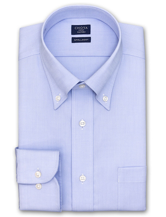 ワイシャツ ブルー オックスフォード CHOYA SHIRT FACTORY| CHOYA 