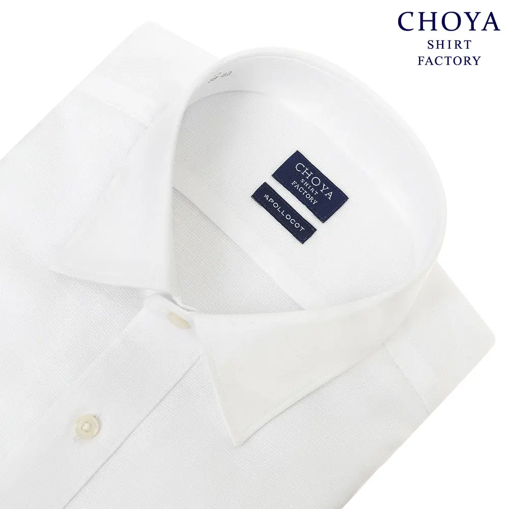 ワイシャツ ホワイト  ドビー CHOYA SHIRT FACTORY