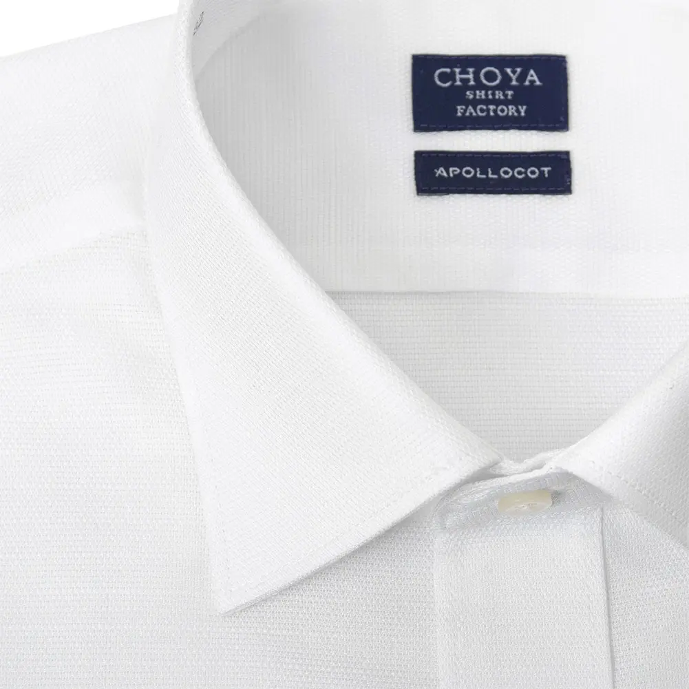 ワイシャツ ホワイト  ドビー CHOYA SHIRT FACTORY