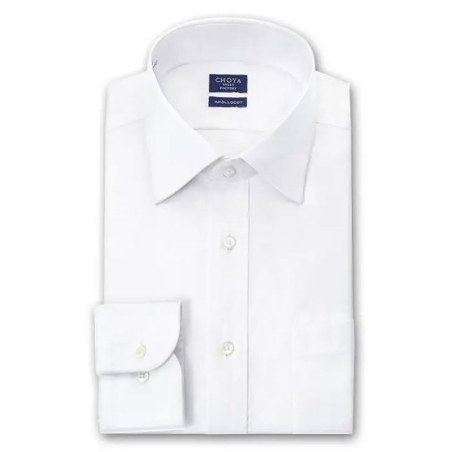ワイシャツ ホワイト ドビー CHOYA SHIRT FACTORY