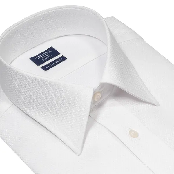 ワイシャツ デザイン ホワイト ドビー CHOYA SHIRT FACTORY｜CHOYA