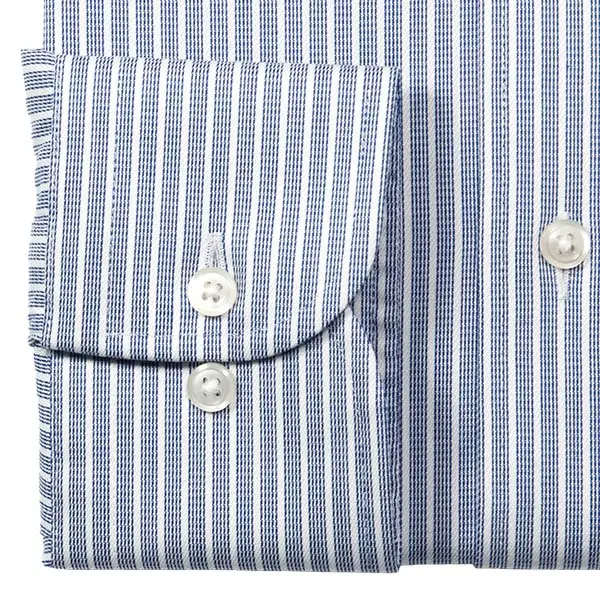 ワイシャツ ストライプ ネイビー CHOYA SHIRT FACTORY｜CHOYA SHIRT