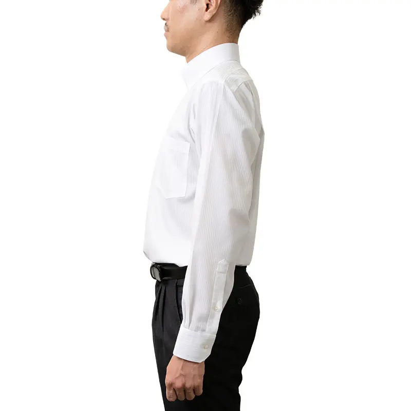 ワイシャツ ストライプ ホワイト ドビー CHOYA SHIRT FACTORY｜CHOYA