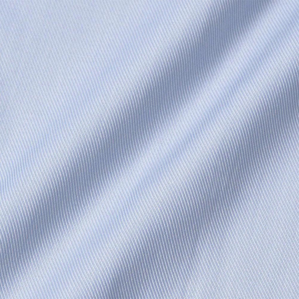 ワイシャツ ブルー  シャンブレー ツイル CHOYA SHIRT FACTORY