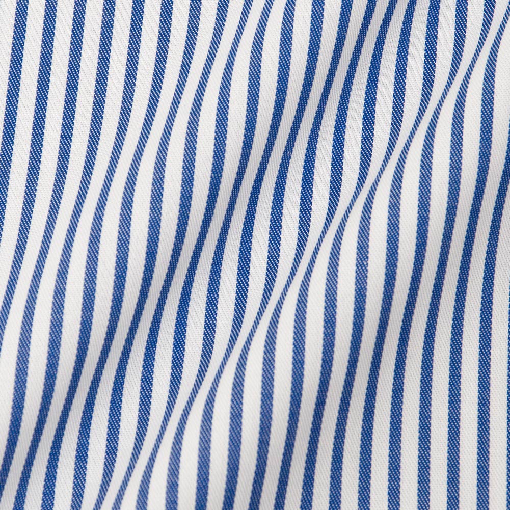 ワイシャツ ストライプ ブルー CHOYA SHIRT FACTORY