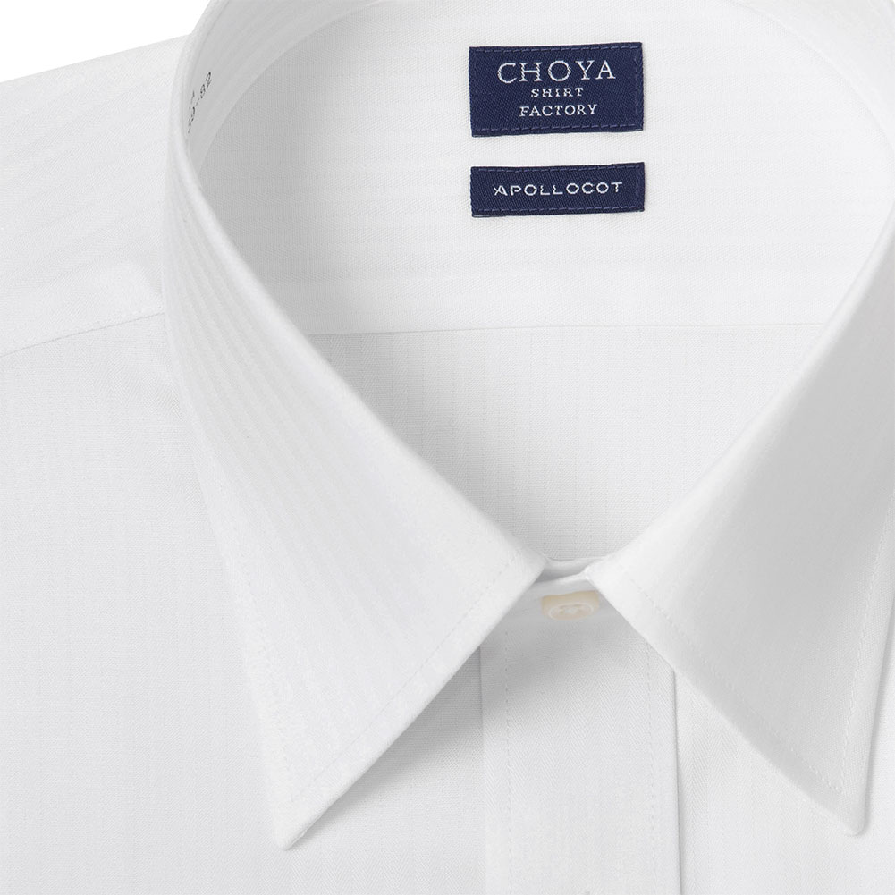 ワイシャツ ホワイト  ドビー CHOYA SHIRT FACTORY