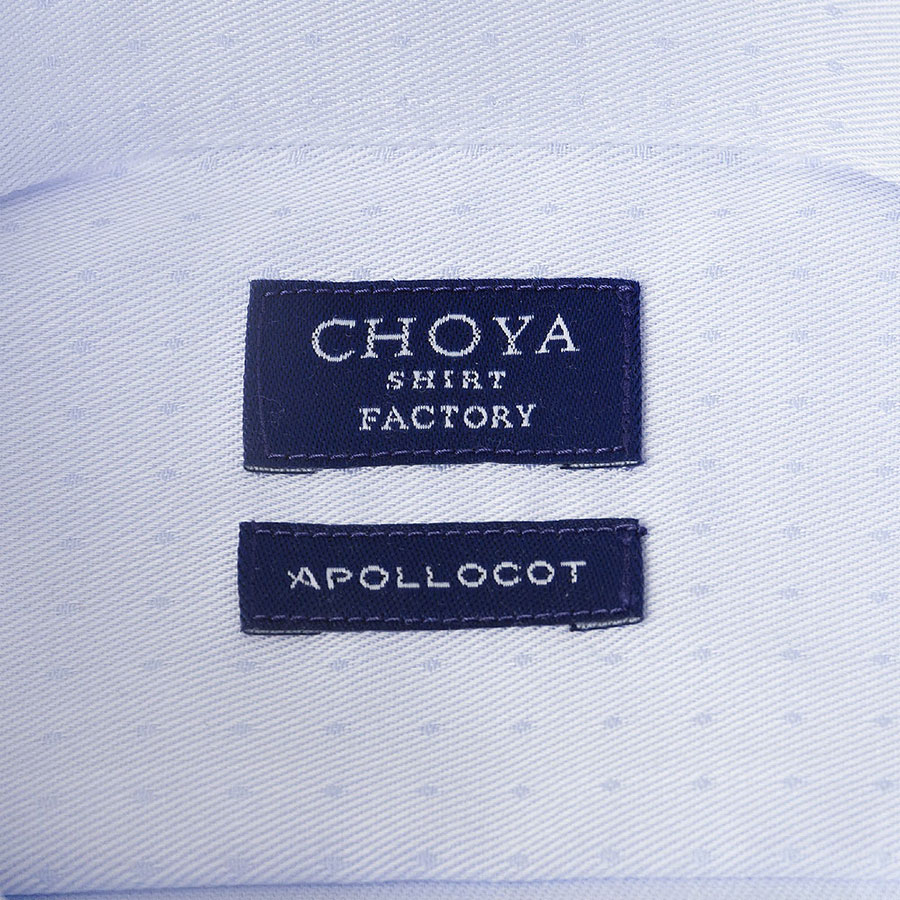 ワイシャツ ブルー ドビー CHOYA SHIRT FACTORY