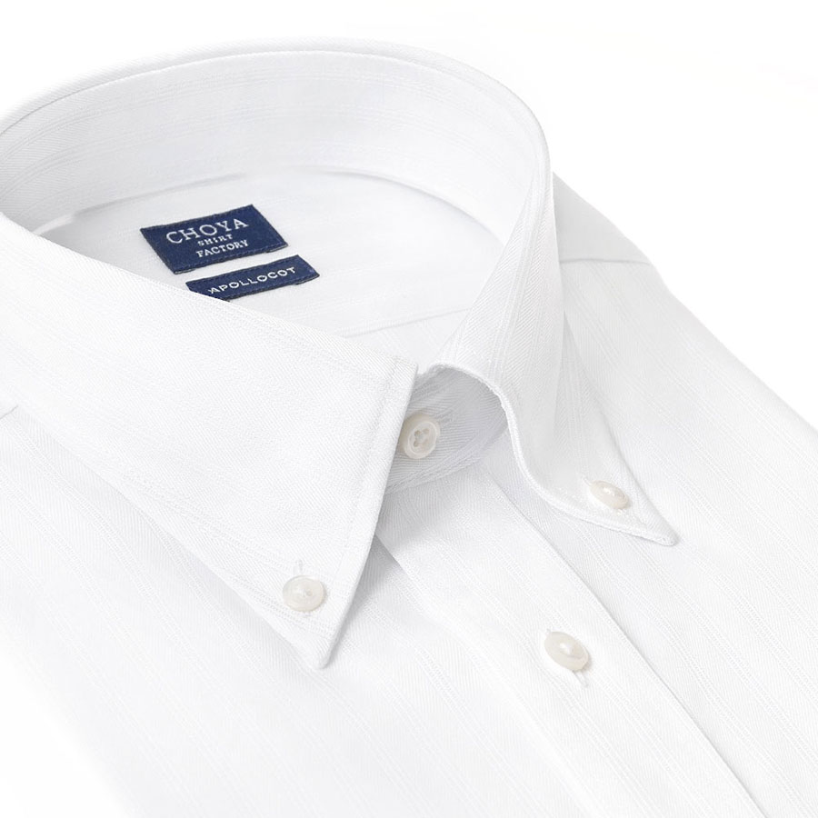 ワイシャツ ホワイト ドビー CHOYA SHIRT FACTORY|CHOYA SHIRT