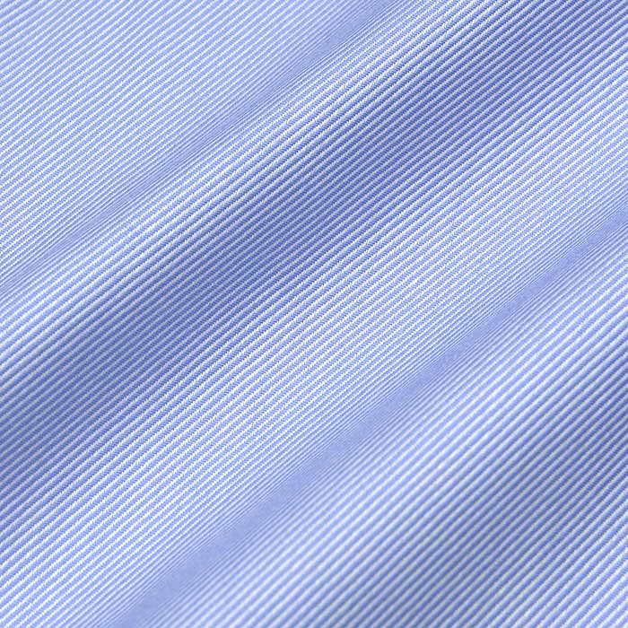 CHOYA SHIRT FACTORY 長袖レギュラーカラー ブルー ワイシャツ