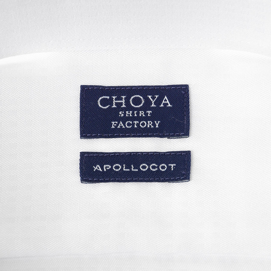 ワイシャツ ホワイト ドビー CHOYA SHIRT FACTORY