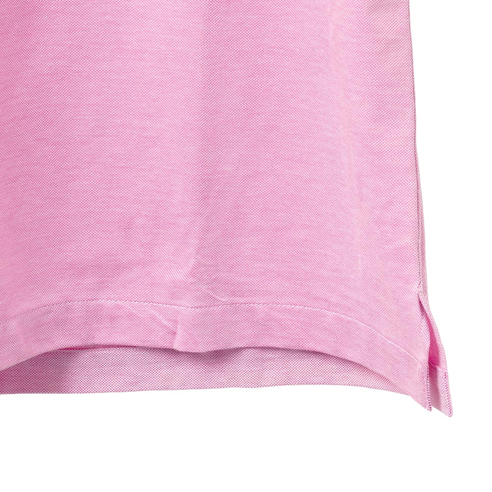半袖 ニットシャツ(裄詰不可) 無地 ピンク ニット CHOYA SHIRT FACTORY
