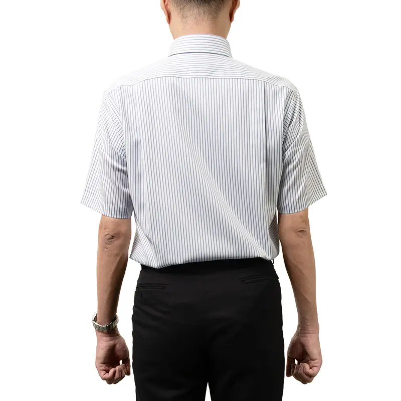 半袖ワイシャツ ストライプ グレー CHOYA SHIRT FACTORY｜CHOYA SHIRT