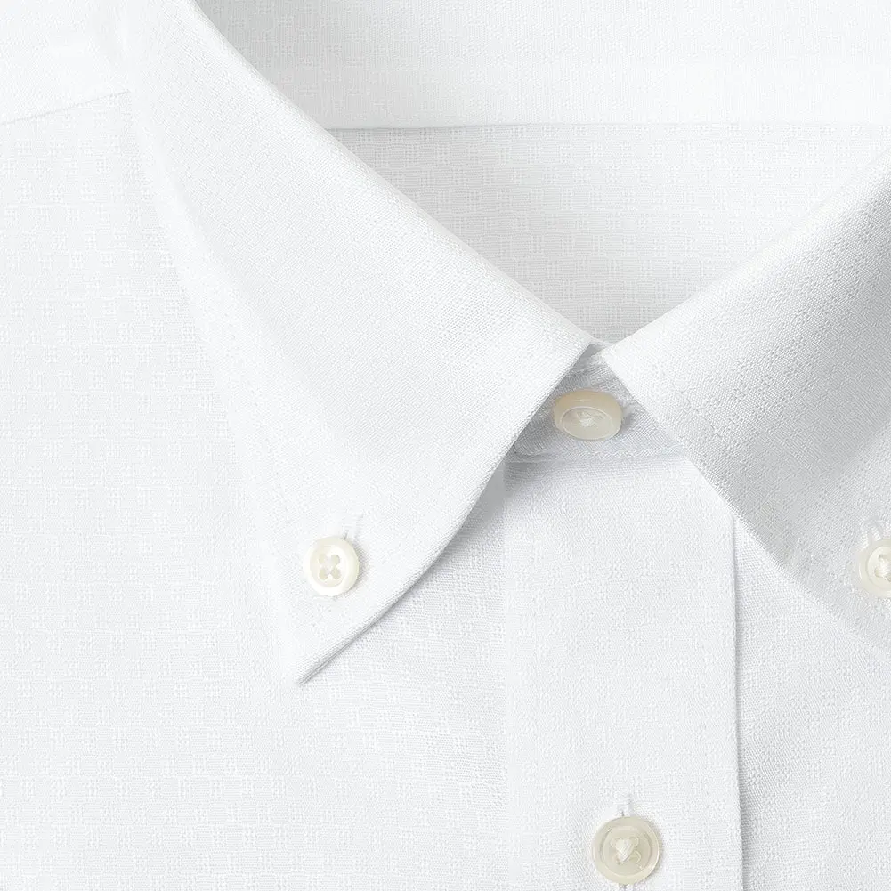 半袖ワイシャツ ホワイト ドビー CHOYA SHIRT FACTORY