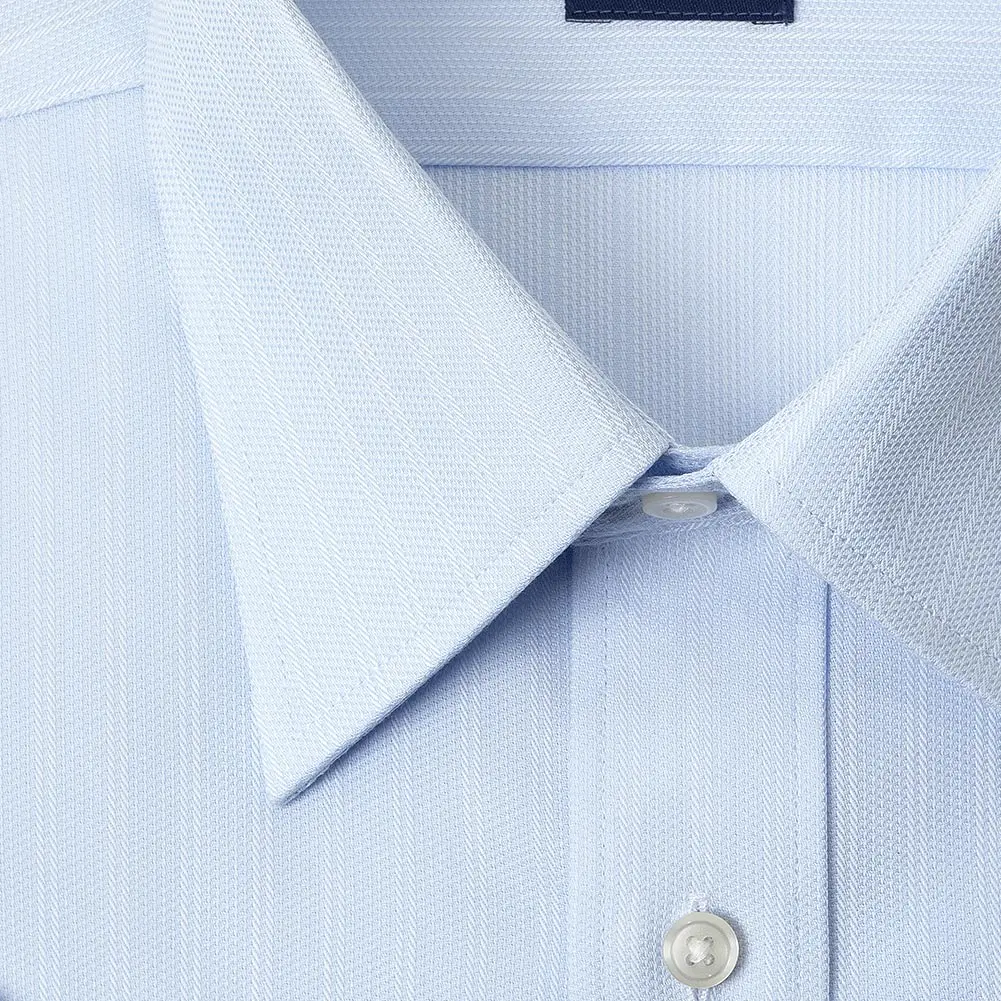 半袖ワイシャツ ブルー ドビー CHOYA SHIRT FACTORY
