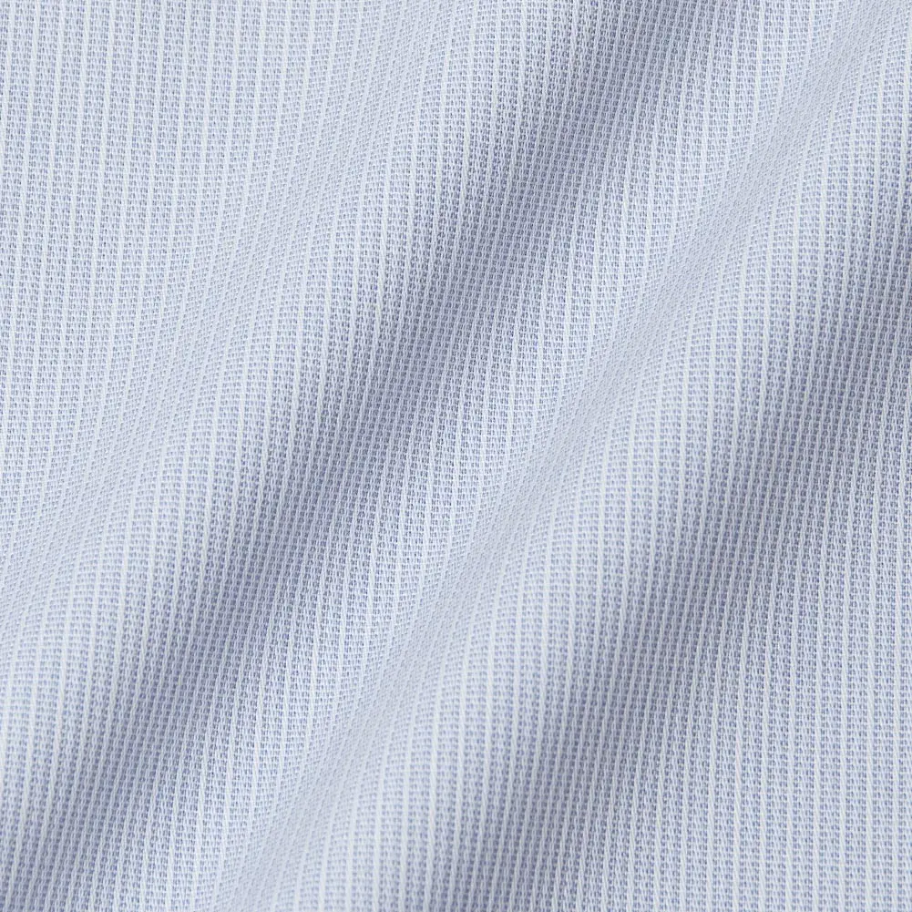 半袖ワイシャツ ストライプ ブルー ストライプ CHOYA SHIRT FACTORY