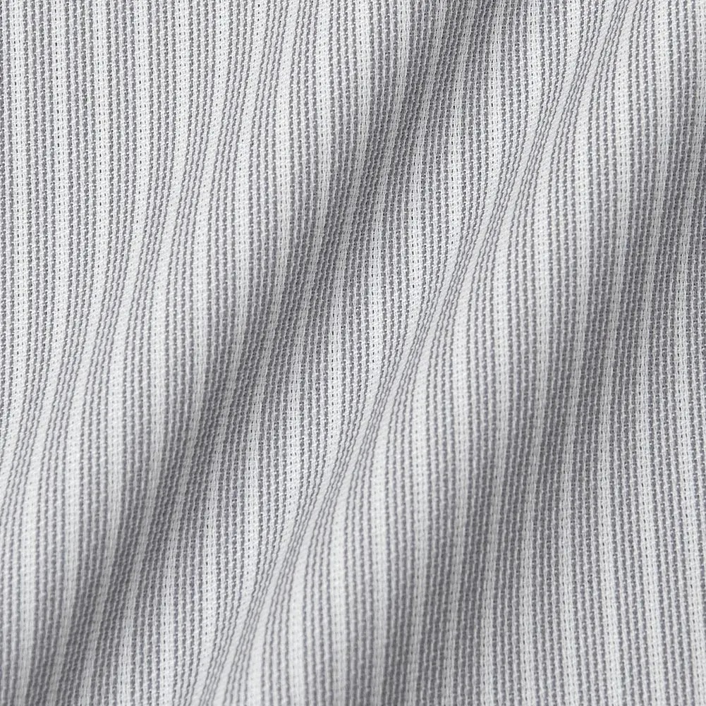 半袖ワイシャツ ストライプ グレー CHOYA SHIRT FACTORY