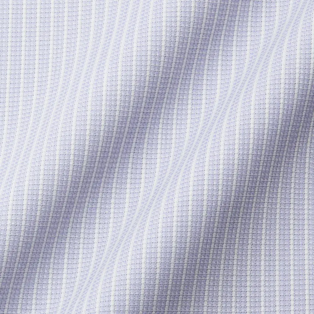 半袖ワイシャツ ストライプ ブルー ブロード CHOYA SHIRT FACTORY