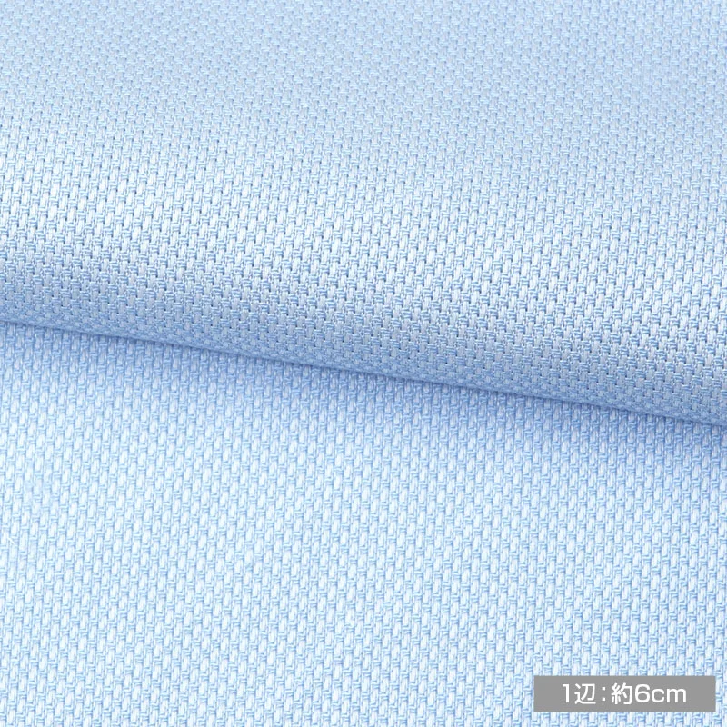 綿 100%｜形態安定 APOLLOCOT SIZE ORDER 青 柄=無地