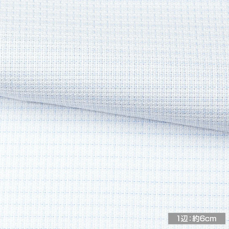 綿 100%｜形態安定 APOLLOCOT SIZE ORDER 青 柄=チェック