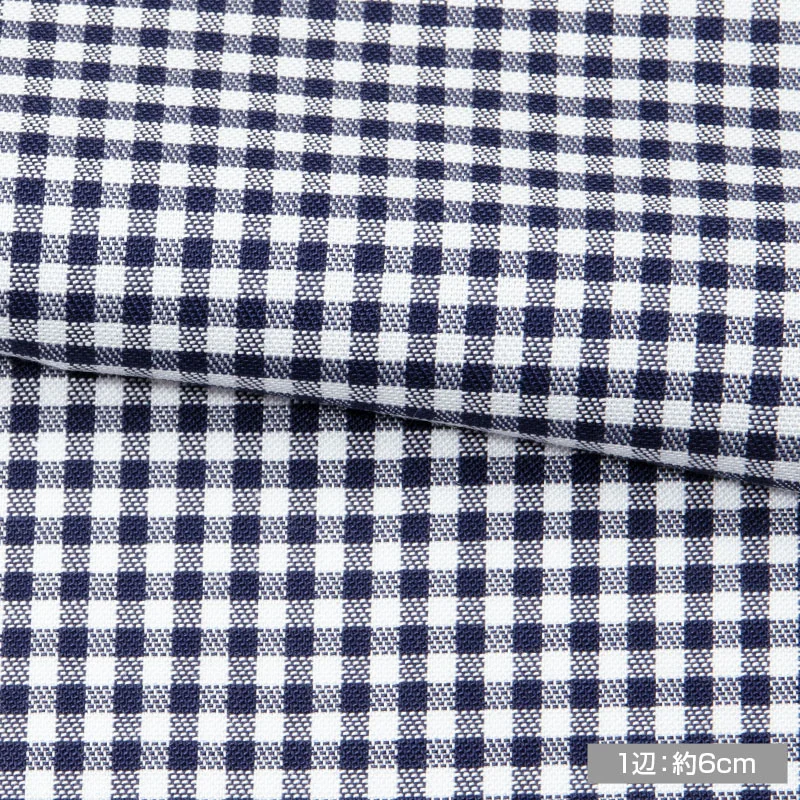 綿 100%｜形態安定 APOLLOCOT SIZE ORDER グレー 柄=チェック