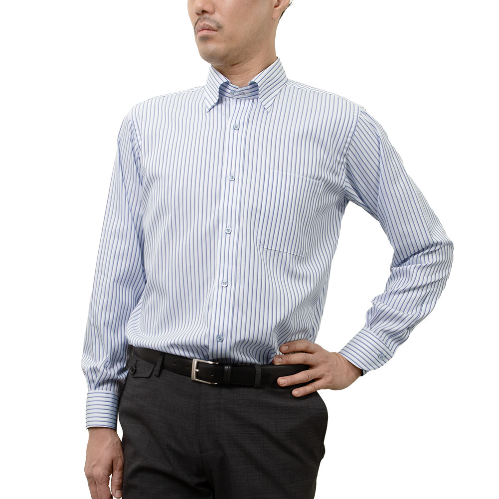 ワイシャツ ストライプ パープル CHOYA CONTEMPORARY｜CHOYA SHIRT