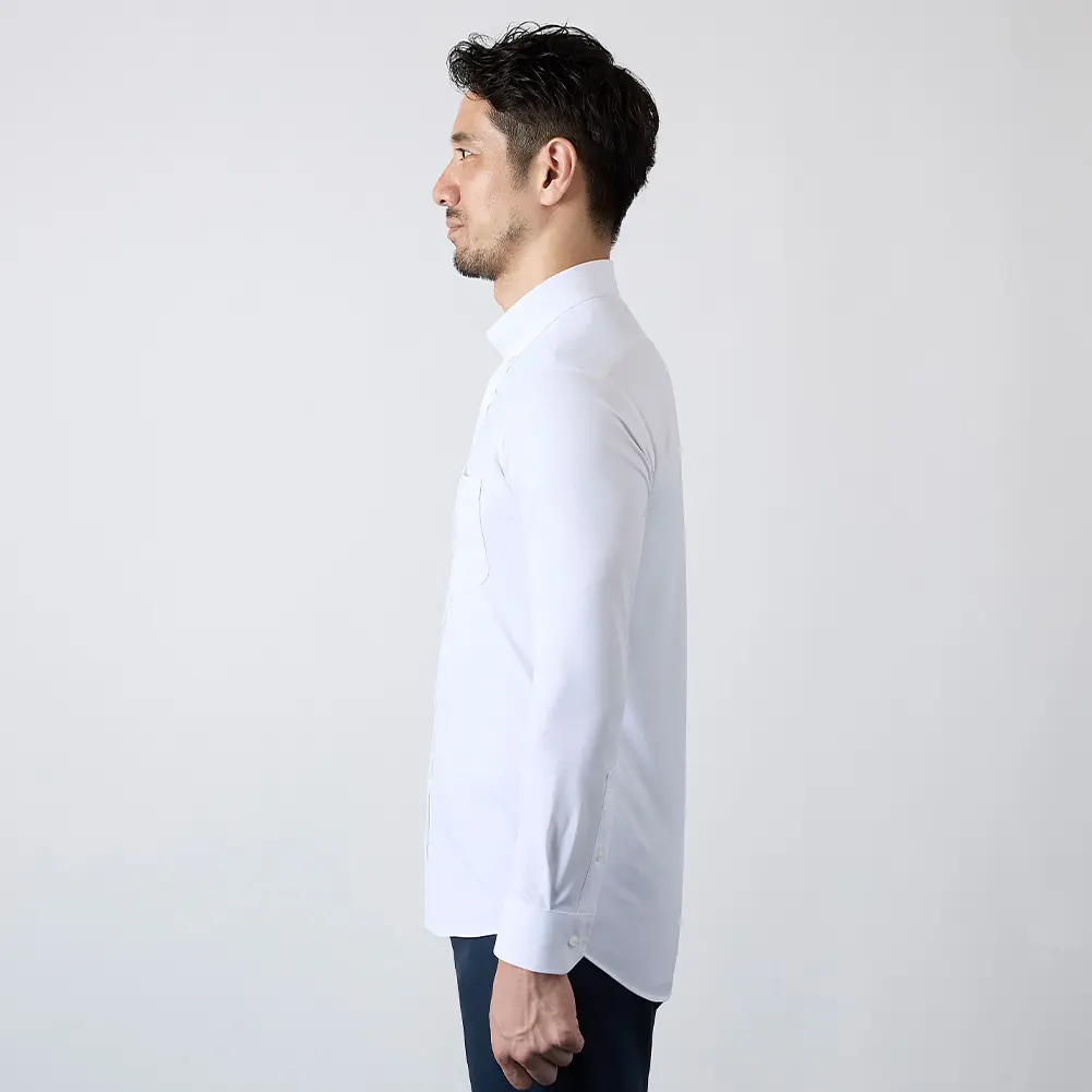 ワイシャツ ホワイト 吸水速乾 防臭 抗菌 SMC｜CHOYA SHIRT（チョーヤ