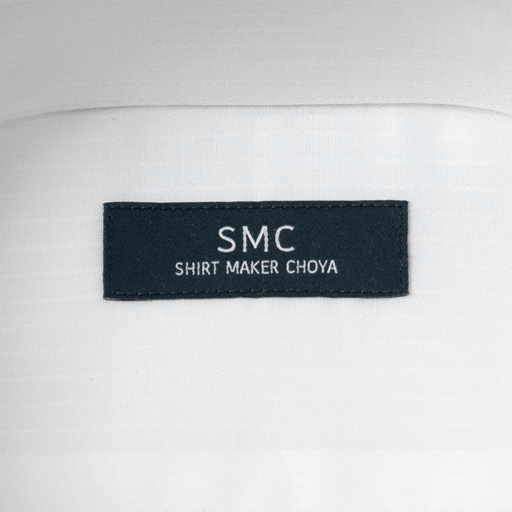 ワイシャツ ホワイト ドビー SMC