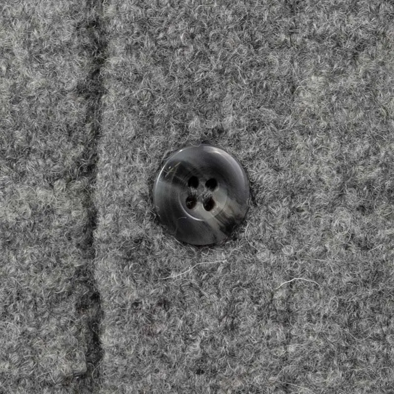 カーディガン ウール カジュアル グレー 秋冬 無地 メンズ CHOYA NEXT