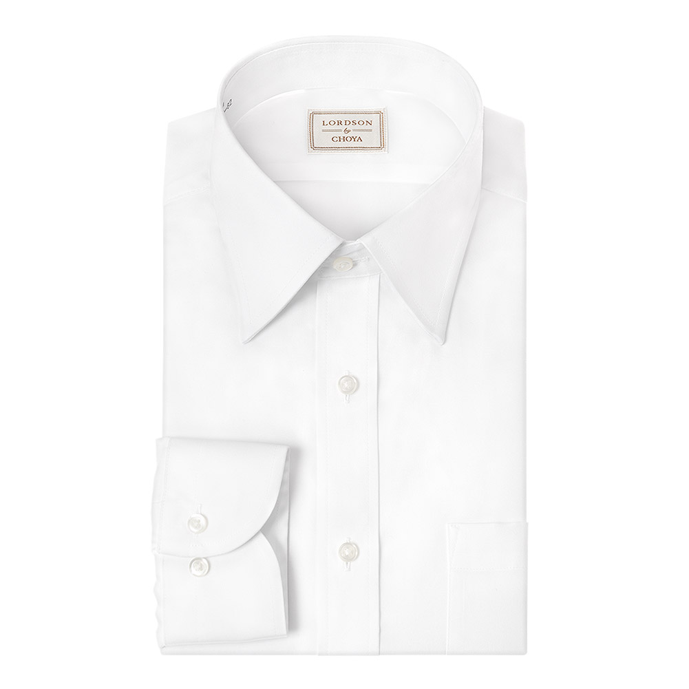 ワイシャツ ホワイト ブロード LORDSON by CHOYA｜CHOYA SHIRT