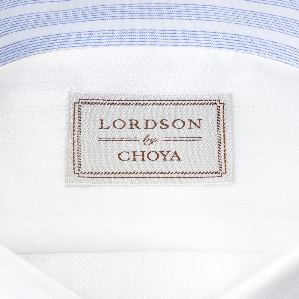ワイシャツ ホワイト ドビー LORDSON by CHOYA