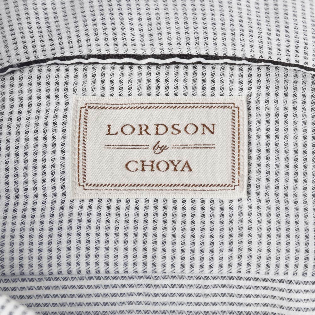 ワイシャツ グレー ドビー LORDSON by CHOYA