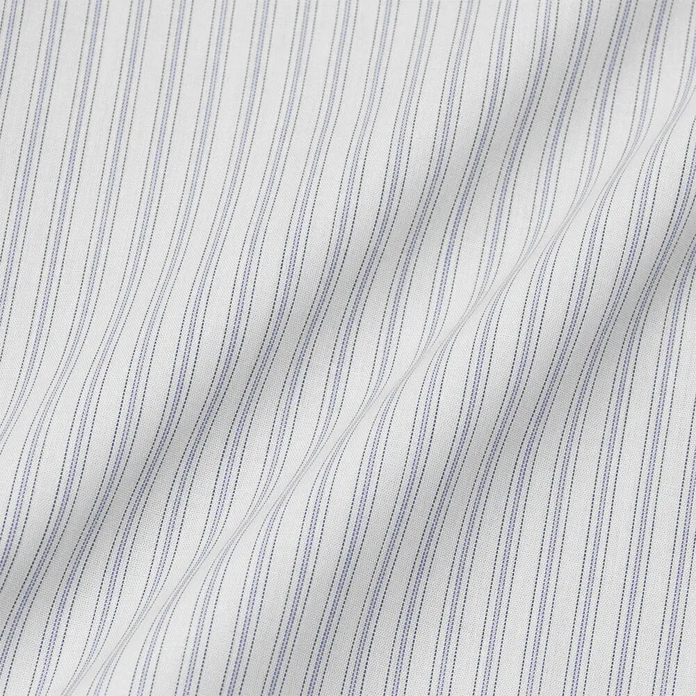 半袖ワイシャツ ストライプ パープル 吸水速乾 エアクロクール LORDSON by CHOYA